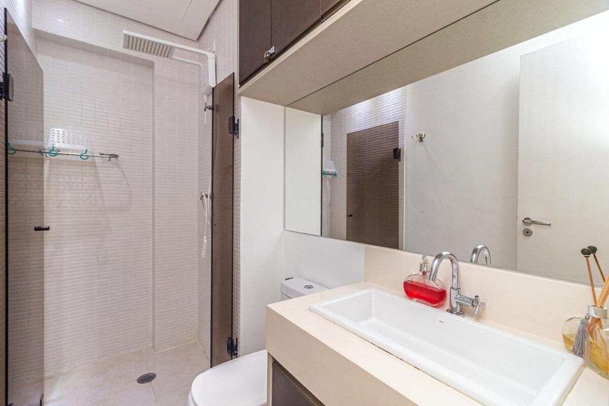 Studio Moderno Em Condominio De Luxo Pe Na Areia Santos  Luaran gambar