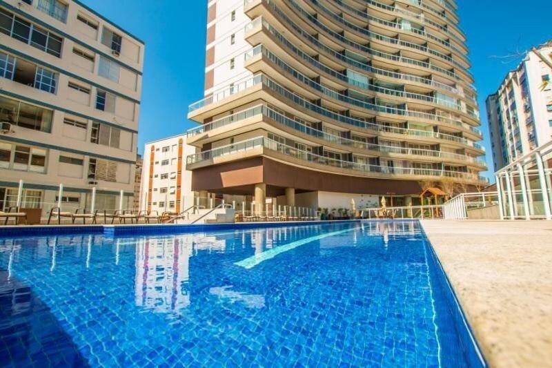 Studio Moderno Em Condominio De Luxo Pe Na Areia Santos  Luaran gambar