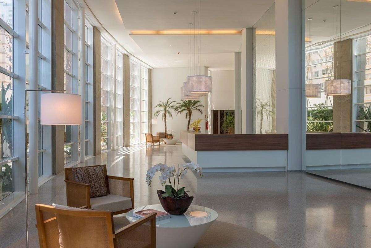 Studio Moderno Em Condominio De Luxo Pe Na Areia Santos  Luaran gambar